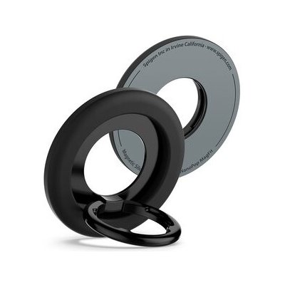 Spigen Nano Pop silikonový držák na telefon s MagSafe a prstenem - Black Sesame – Zboží Živě
