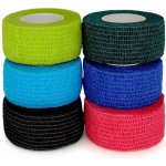 Medicalfox autoadhezivní bandáž modrá 2,5 cm x 4,5 m – Zboží Dáma