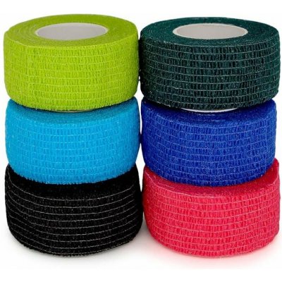 Medicalfox autoadhezivní bandáž modrá 2,5 cm x 4,5 m – Zboží Dáma