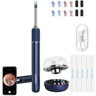 Bebird Note 5 Pro (modrý) otoskop na čištění uší s kamerou – Zboží Dáma