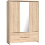 BRW Kaspian SZF5D2S Dub sonoma – Zboží Dáma