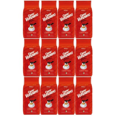 Vergnano Espresso bar zrnková 12 x 1 kg – Hledejceny.cz