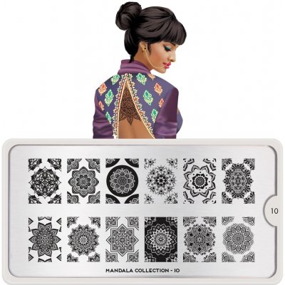 Image destička MoYou Mandala 10 – Zboží Dáma