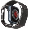 Řemínek k chytrým hodinkám Spigen Metal Fit Pro Graphite Apple Watch 8/7 45mm ACS04585