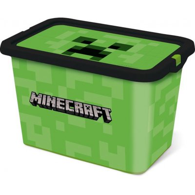 Stor Plastový úložný box Minecraft 7L 04404 – Zbozi.Blesk.cz