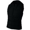 Dámská vesta James & Nicholson JN1005 dámská zimní vesta s kapucí černá