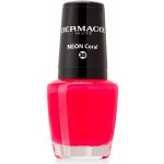 Dermacol Neonový lak na nehty 30 Neon Coral 5 ml – Zboží Dáma