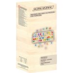 ISO 10979 dřevěná vkládačka abeceda čísla – Zbozi.Blesk.cz