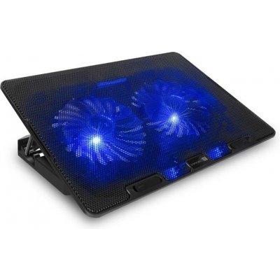 CONNECT IT chladící podložka FrostBreeze pro notebook, modré LED CCP-1910-BK (PC) – Zboží Mobilmania