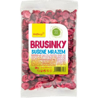 Wolfberry Brusnice lyofilizovanej 20 g – Zbozi.Blesk.cz