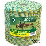 Ohradníkové lanko provaz EURO PLUS 3MM 400m – Hledejceny.cz