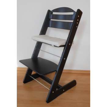 Jitro Klasik rostoucí židle černá