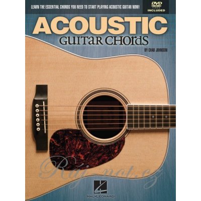 ACOUSTIC Guitar Chords + DVD akordy na akustickou kytaru – Zboží Mobilmania