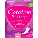 Carefree Plus Large slipové vložky 48 ks – Zboží Mobilmania