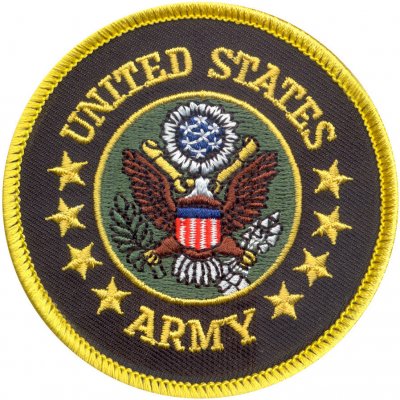 ROTHCO nášivka U.S. ARMY kulatá 7,5 cm