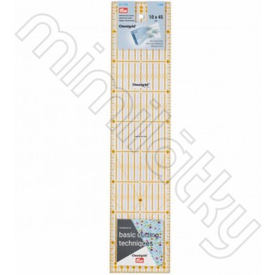 Pravítko PATCHWORK 10 x 45 cm – Zboží Dáma