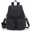 Batoh Kipling FIREFLY UP Black Noir 8 l