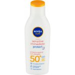 Nivea Sun Sensitive Immediate Protect+ mléko na opalování SPF50+ 200 ml – Hledejceny.cz