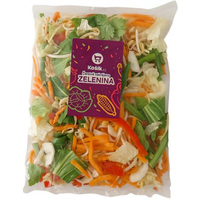 Čerstvě nakrájeno Thai Stir Fry "QUICK&EASY" krájená zelenina na pánev, balení 250g – Zboží Dáma