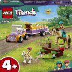 LEGO® Friends 42634 Přívěs pro přepravu koní a poníků – Hledejceny.cz