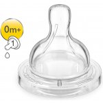 Philips Avent Dudlík Anti-colic/Classic+ 1 novorozenecký 2 ks Bílá – Zboží Dáma
