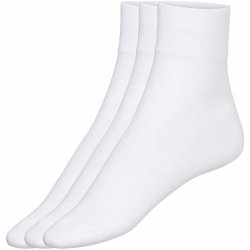 Esmara dámské ponožky s BIO bavlnou 3 páry bílá