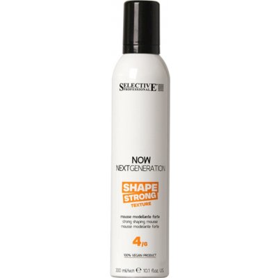 Modelovací pěna se silnou fixací Selective Professional Now Next Generation Shape Strong Texture - 300 ml – Zboží Mobilmania