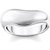 Prsteny Thomas Sabo TR2473 001 21 Bold Silver prstýnek in curved shape