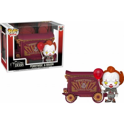 Funko Pop! 49 Town: IT Welcome To Derry Pennywise & Wagon – Zboží Dáma