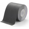 Stavební páska Protiskluzu Protiskluzová páska odolná chemikáliím jemnozrnná 150 mm x 18,3 m černá