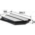 Vzduchový filtr VALEO 585446 – Hledejceny.cz