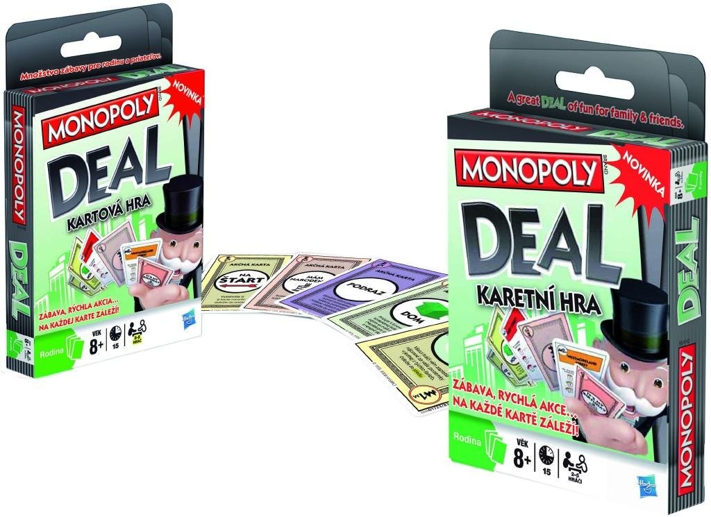 Hasbro Monopoly: Deal od 129 Kč - Heureka.cz
