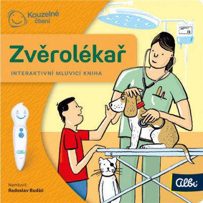 Albi Kouzelné čtení Minikniha povolání Zvěrolékař – Hledejceny.cz