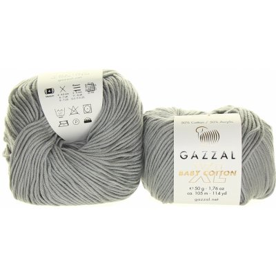 Gazzal Baby Cotton XL 3430 šedá – Zboží Mobilmania