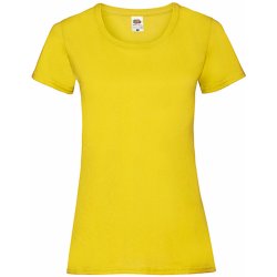 Fruit of the Loom Ladies Valueweight T citronová