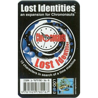 Looney Labs Chrononauts: Lost Identities – Hledejceny.cz