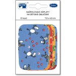 Nažehlovací záplaty s potiskem - malé - balení 10 ks – Sleviste.cz