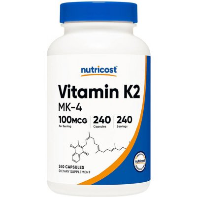 Nutricost Vitamin K2 MK4 240 kapslí – Hledejceny.cz