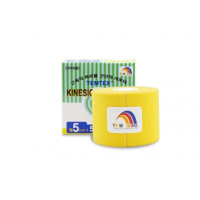 Temtex tape Classic žlutá 5 cm x 5 m – Zboží Dáma