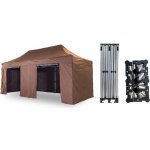 TENTino SMALL HEXAGON 3x6 m 10A - HNĚDÁ – Hledejceny.cz