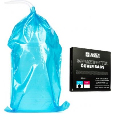 OCHRANNÝ OBAL NA LAHEV STŘIČKU 100KS BLUE 12x20CM – Zboží Živě