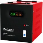 Stabilizátor napětí, AVR, 3000VA, 230V, Kraft & Dele | KD1934 – Sleviste.cz