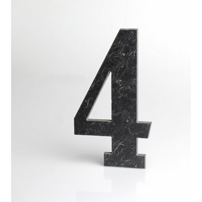 Domovní číslo popisné Břidlice BELWE - č. 4 – Zboží Mobilmania