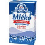 Kunín Trvanlivé polotučné mléko 1,5% 1 l – Hledejceny.cz