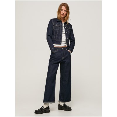 Pepe Jeans Edie dámské zkrácené široké džíny – Zboží Dáma