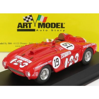 Art model Ferrari 375 Plus Spider Team Escuadron 1.2.3 N 19 Winner Rally V Carrera Panamericana 1954 Umberto Maglioli Red 1:43 – Hledejceny.cz