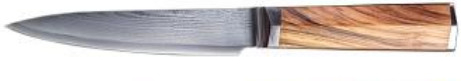 Swityf kuchyňské nože Damaškový užitkový nůž oliva 12,5 cm