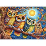 Cherry Pazzi Moonlight Owls 500 dílků – Zboží Mobilmania