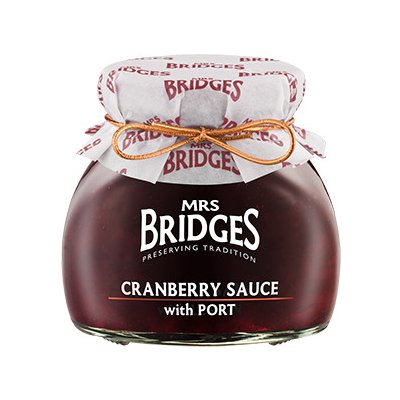 Mrs. Bridges brusinková Zavařenina s Portským vínem 340 g – Zboží Mobilmania