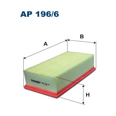 FILTRON AP196/6 Vzduchový filtr (AP196/6) – Hledejceny.cz
